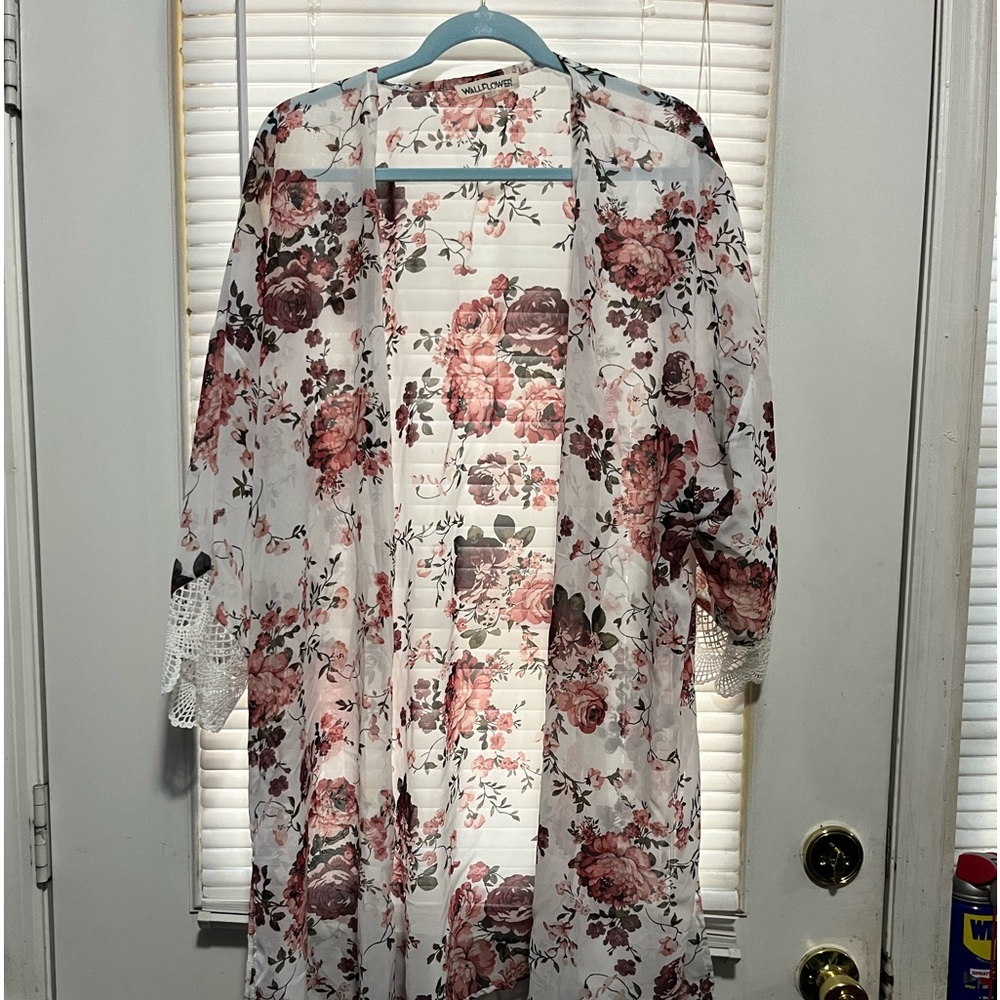 Floral cardigan